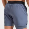 Signature 2-in-1-korte broek