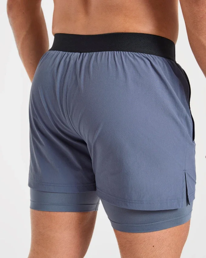 Signature 2-in-1-korte broek