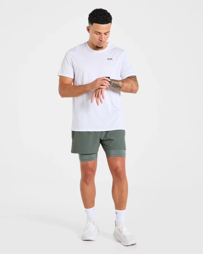 Signature 2-in-1-korte broek