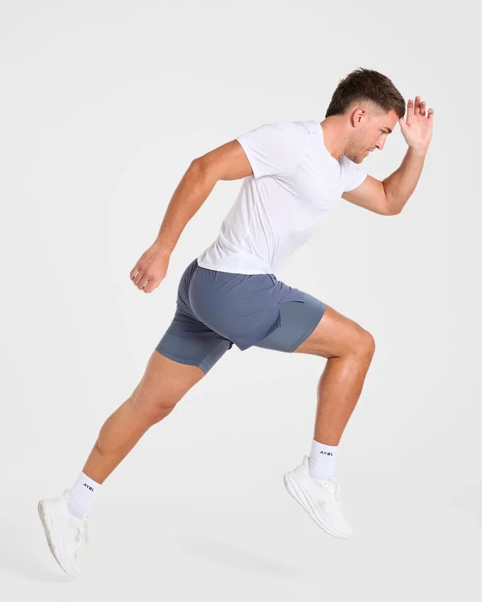 Signature 2-in-1-korte broek