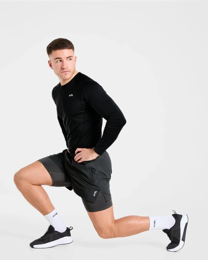 Signature 2-in-1-korte broek