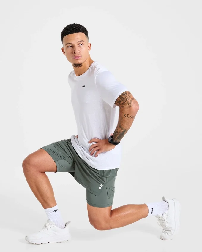 Signature 2-in-1-korte broek