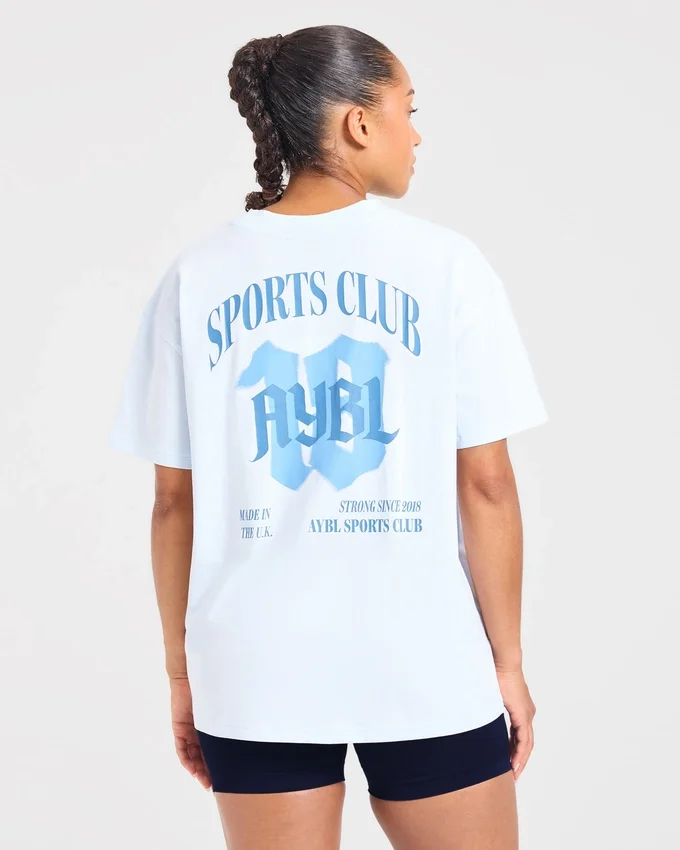 Sports Club Gothic oversized T-shirt