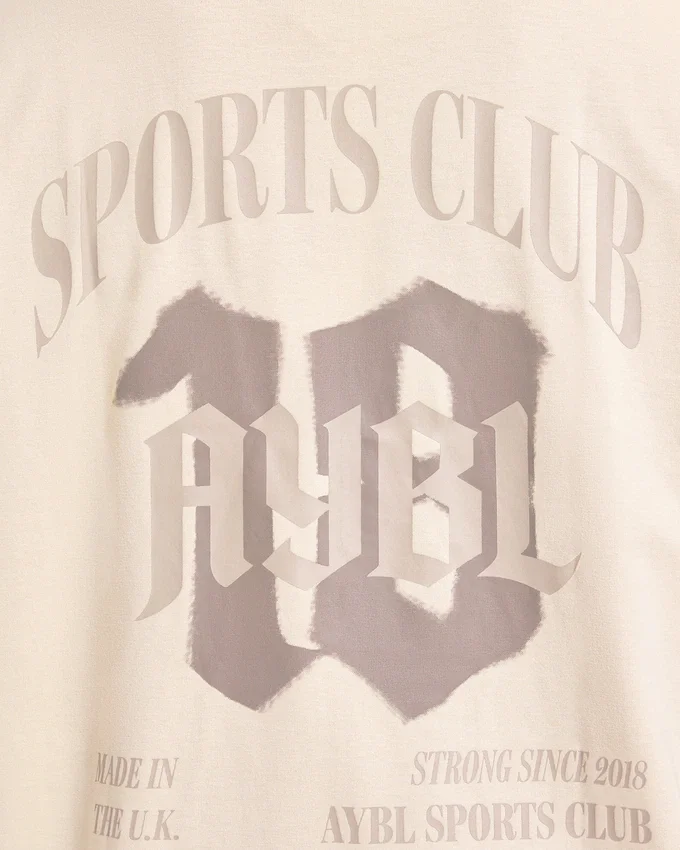 Sports Club Gothic oversized T-shirt