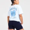 Sports Club Gothic oversized T-shirt