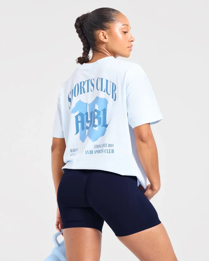 Sports Club Gothic oversized T-shirt