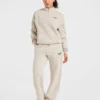 Sports Club oversized pullover met 1/4 rits
