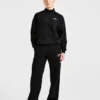 Sports Club oversized pullover met 1/4 rits