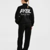 Sports Club oversized pullover met 1/4 rits