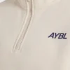 Sports Club oversized pullover met 1/4 rits