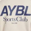 Sports Club oversized pullover met 1/4 rits