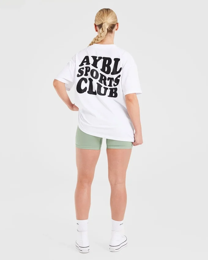 Sports Club Wavy oversized T-shirt