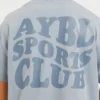 Sports Club Wavy oversized T-shirt