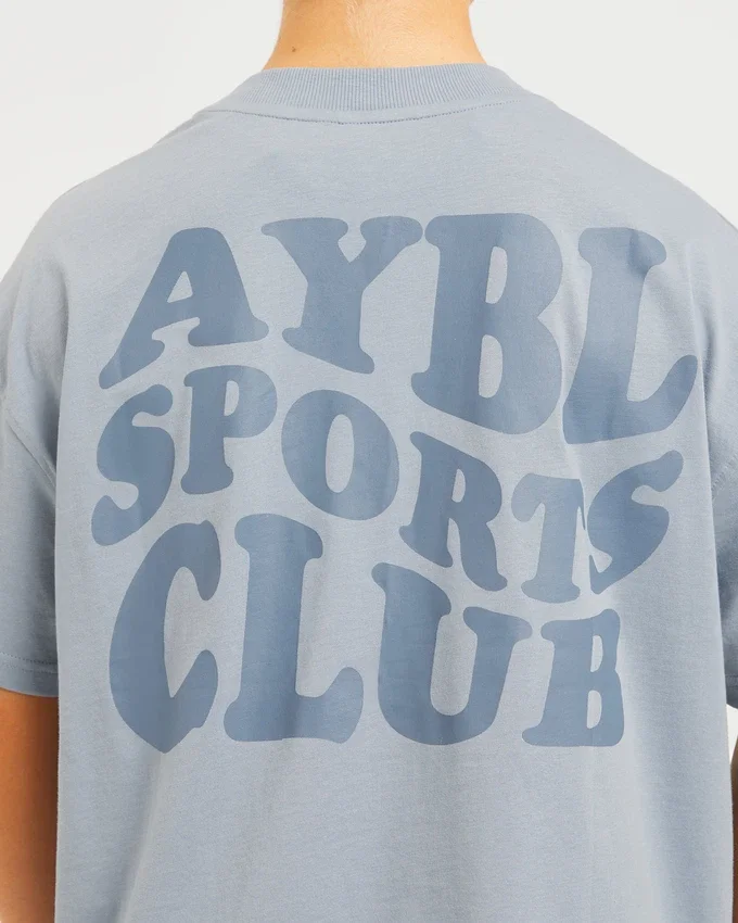 Sports Club Wavy oversized T-shirt
