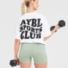 Sports Club Wavy oversized T-shirt