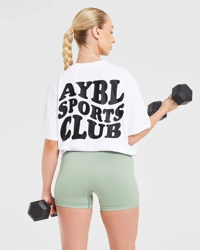 Sports Club Wavy oversized T-shirt
