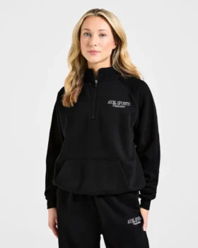 Sports Collective oversized pullover met 1/4 rits