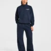 Sports Collective oversized pullover met 1/4 rits