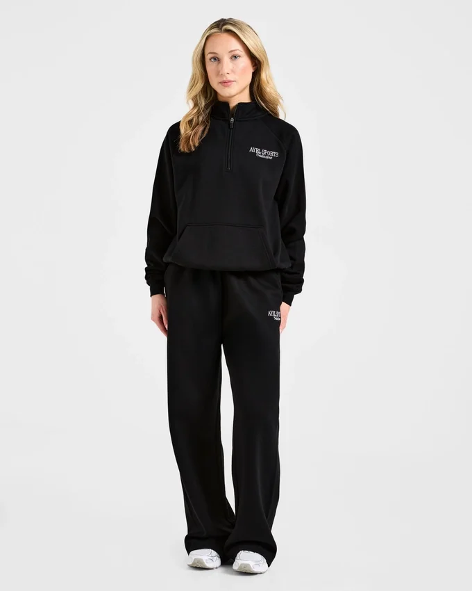 Sports Collective oversized pullover met 1/4 rits