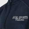 Sports Collective oversized pullover met 1/4 rits