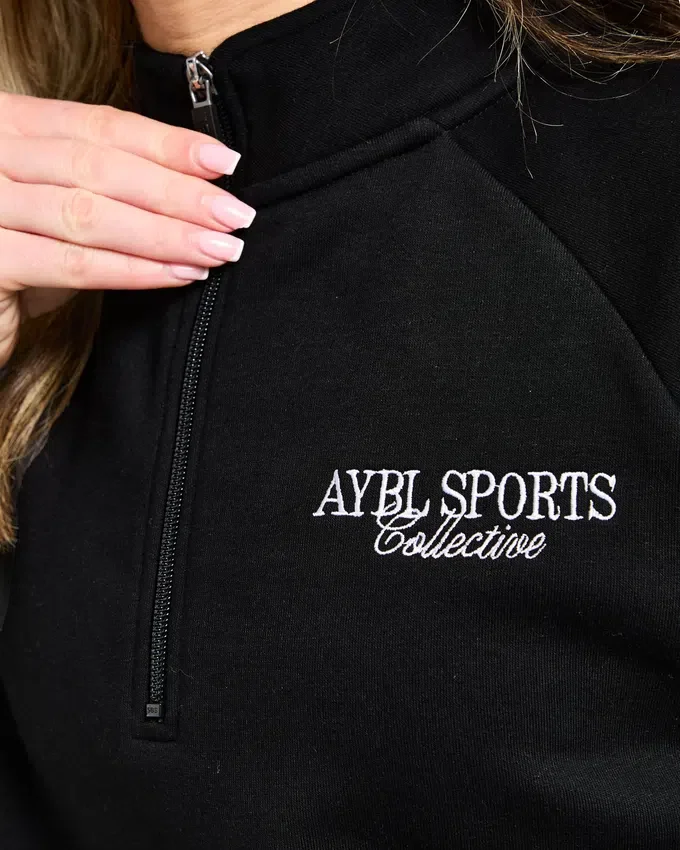 Sports Collective oversized pullover met 1/4 rits