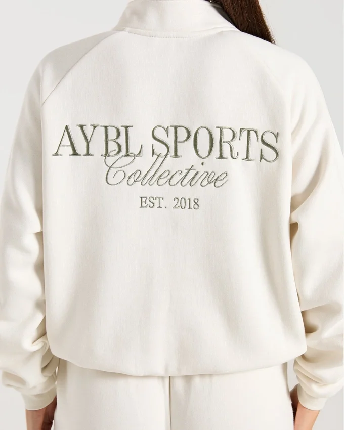 Sports Collective oversized pullover met 1/4 rits