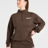 Sports Collective oversized pullover met 1/4 rits