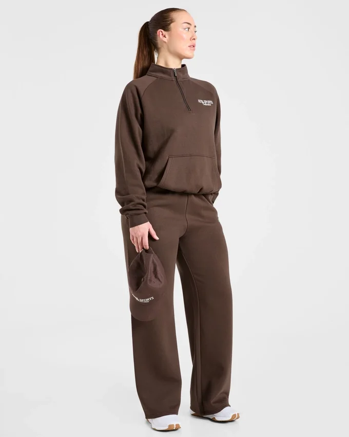 Sports Collective oversized pullover met 1/4 rits