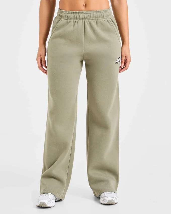Sports Essentials Oversized Joggingbroek met rechte pijpen