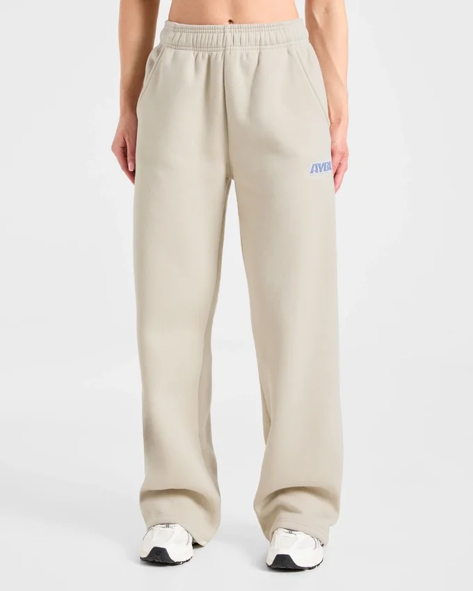 Sports Essentials Oversized Joggingbroek met rechte pijpen