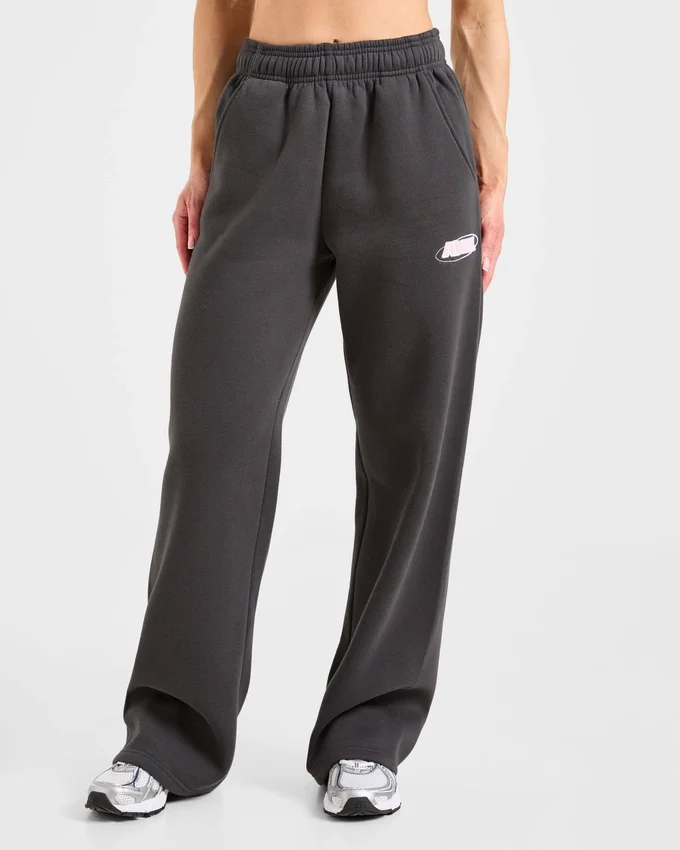 Sports Essentials Oversized Joggingbroek met rechte pijpen