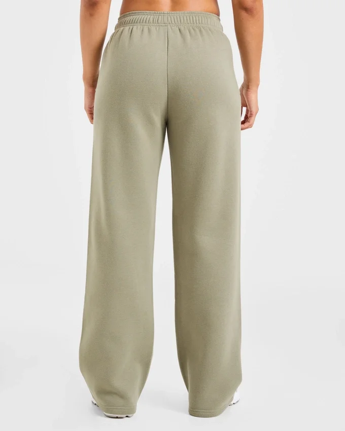 Sports Essentials Oversized Joggingbroek met rechte pijpen