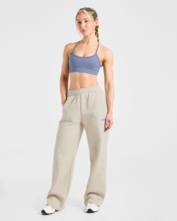 Sports Essentials Oversized Joggingbroek met rechte pijpen
