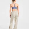 Sports Essentials Oversized Joggingbroek met rechte pijpen