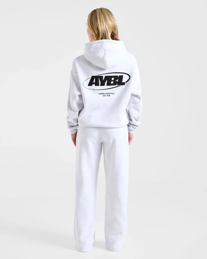 Sports Essentials Oversized Joggingbroek met rechte pijpen