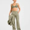 Sports Essentials Oversized Joggingbroek met rechte pijpen
