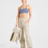 Sports Essentials Oversized Joggingbroek met rechte pijpen