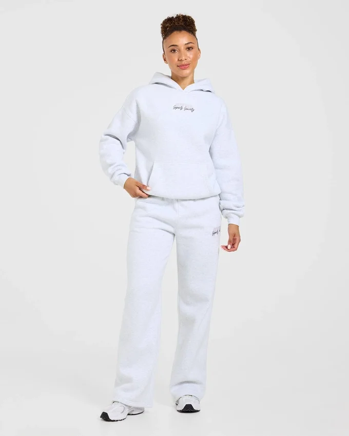 Sports Society oversized Joggingbroek met rechte pijpen