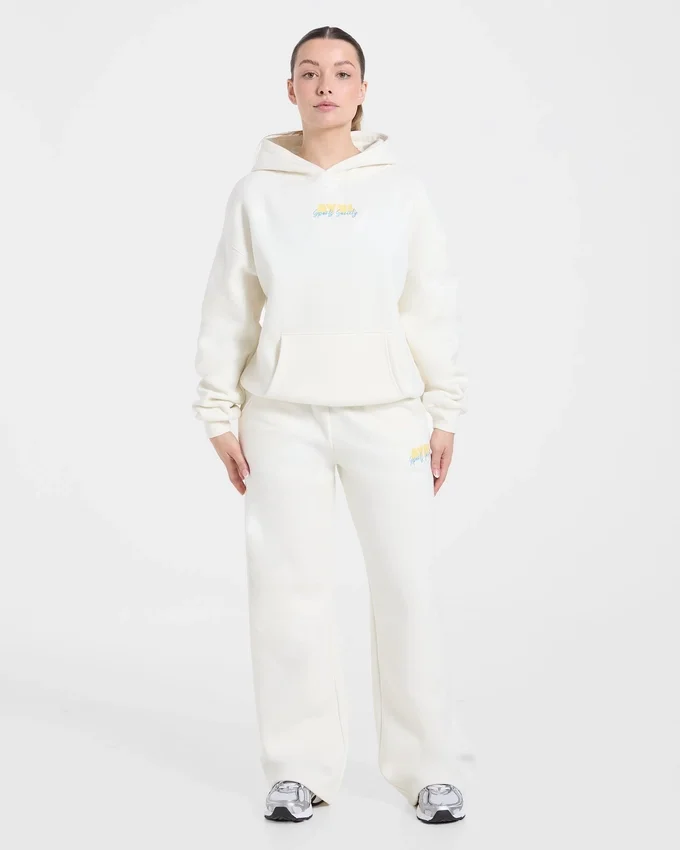 Sports Society oversized Joggingbroek met rechte pijpen