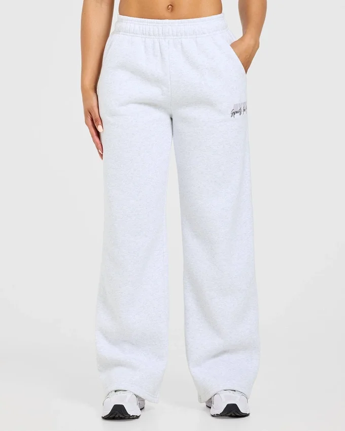 Sports Society oversized Joggingbroek met rechte pijpen