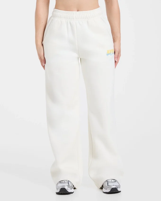 Sports Society oversized Joggingbroek met rechte pijpen
