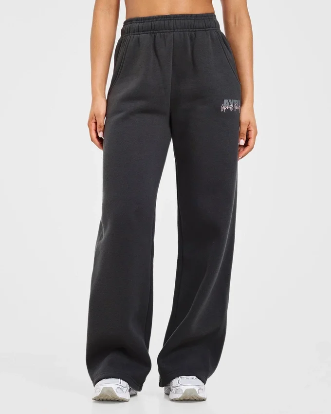 Sports Society oversized Joggingbroek met rechte pijpen