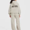 Sports Society oversized Joggingbroek met rechte pijpen