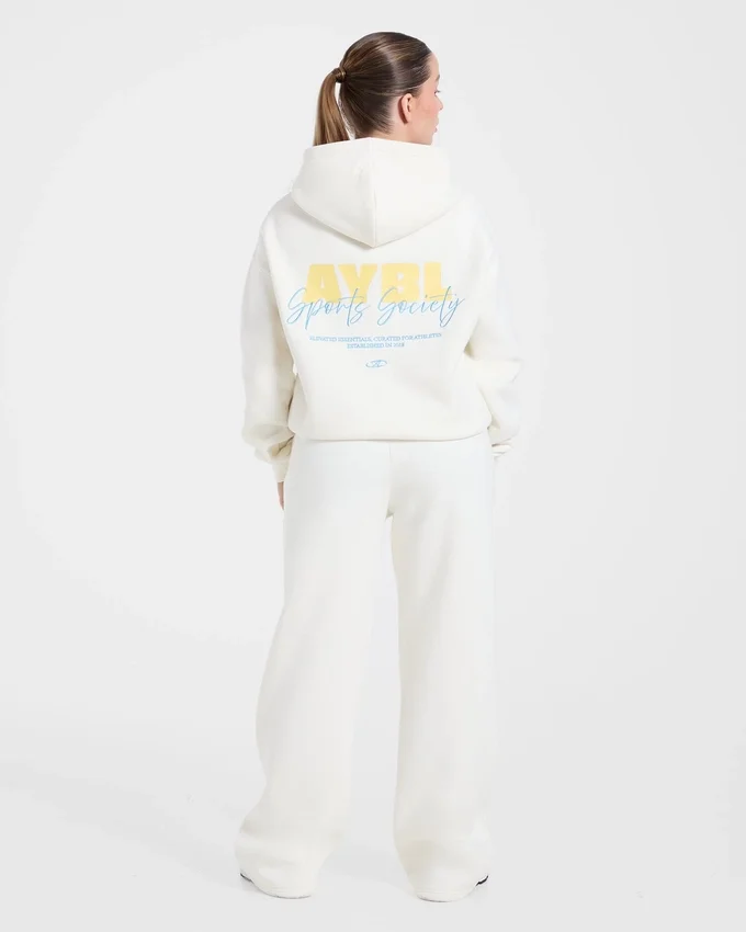 Sports Society oversized Joggingbroek met rechte pijpen