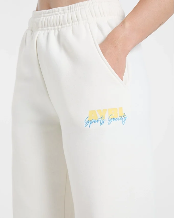 Sports Society oversized Joggingbroek met rechte pijpen