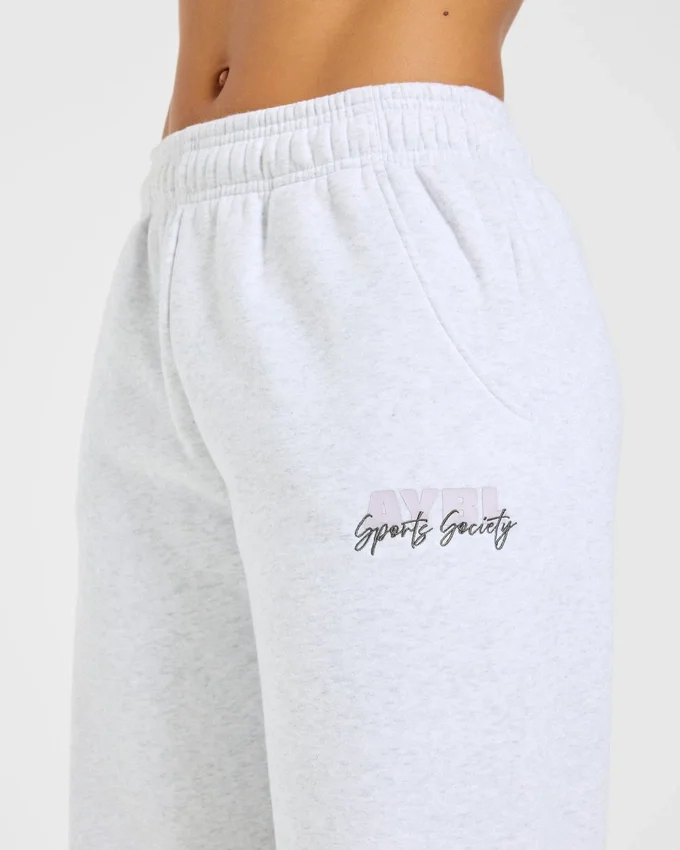 Sports Society oversized Joggingbroek met rechte pijpen