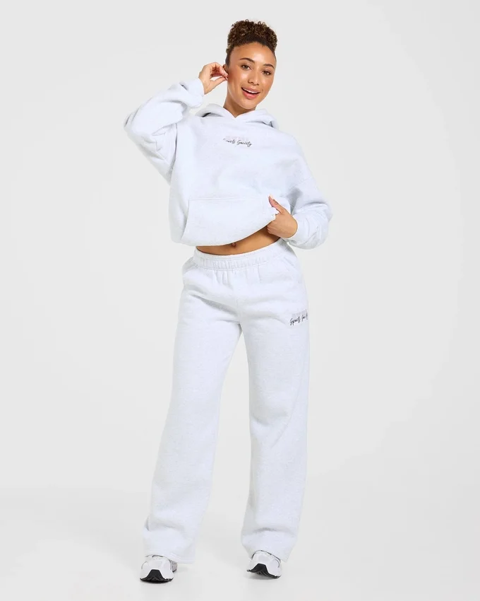 Sports Society oversized Joggingbroek met rechte pijpen