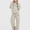 Sports Society oversized Joggingbroek met rechte pijpen