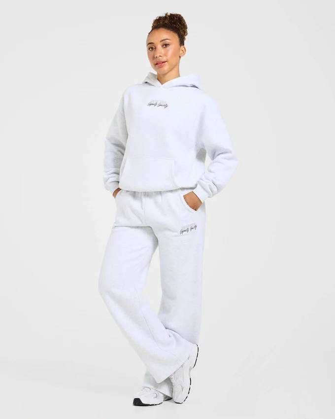 Sports Society oversized Joggingbroek met rechte pijpen