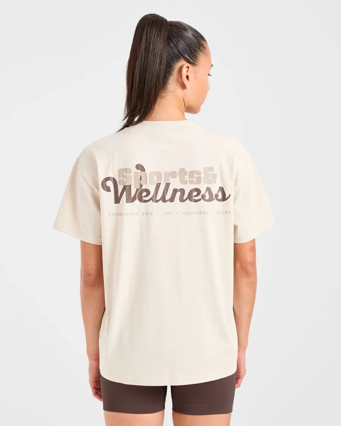 Sports Wellness oversized T-shirt